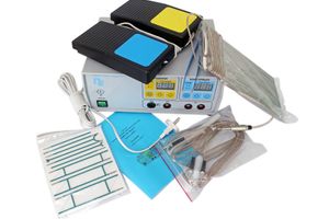 Varieties of veterinary high-frequency electrosurgical devices photo