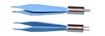 Straight bipolar tweezers (closed jaws 6x1 mm), 110 mm ПП-001 photo