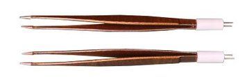 Bayonet tweezers straight (closed jaws 10x2 mm), 160 mm ПБ-006 photo