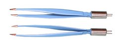 Пинцет биполярный прямой (открытые бранши 10х3х1 мм), 200 мм ПП-007 фото
