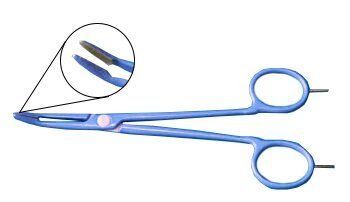 Bipolar clamp (branches 15x3 mm), 160 mm З-160 photo