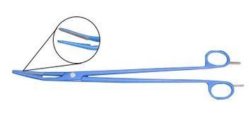 Bipolar clamp (branches 40x5x3 mm), 310 mm З-310 photo