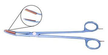 Scissors - bipolar clamp (branches 22x1 mm), 210 mm ЗН-210 photo